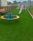 Kids Playing Ground Green Grass Carpet - 1