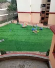Kids Playing Ground Green Grass Carpet - 3