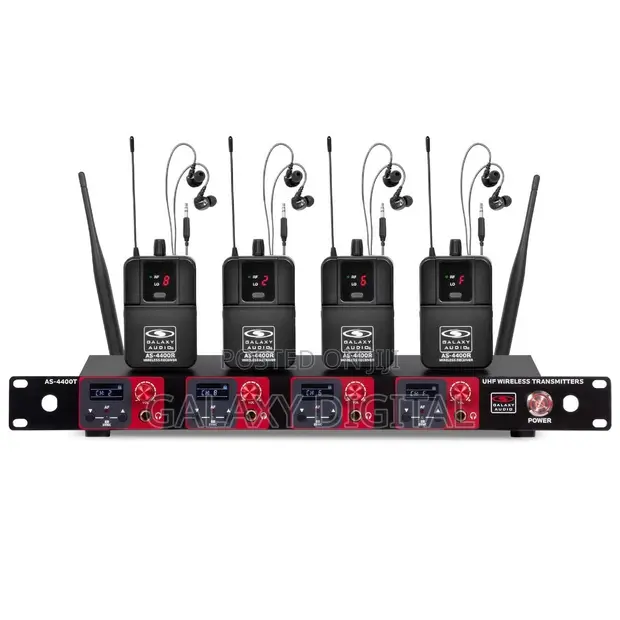 Professional 12-Channel In-Ear Monitor System Hire - 1