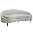 Curvy Sofa Set with Chrome Accents - Customisable - 2