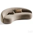 Unique Curved Sofa Couches - Any Colour/Material - 2