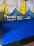 Church Floor Blue Grass Carpet - Per Square Meter - 1