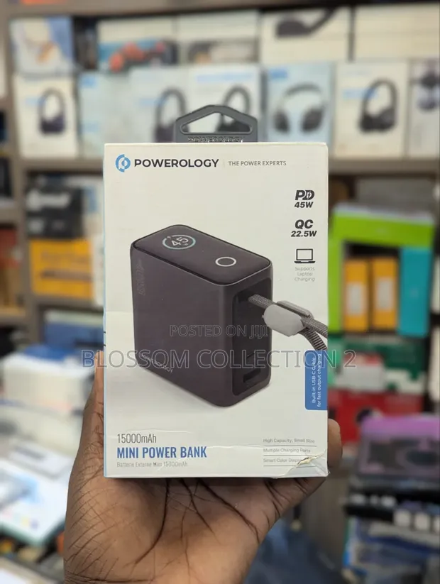 Powerology Mini Power Bank 15000mAh - 1