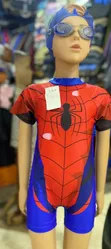 Kids Spiderman Swimsuit - 1