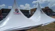 100 Seater Tent with Two Mil Miter Pipes - 2