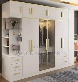 Solid Wood Triple Wardrobe