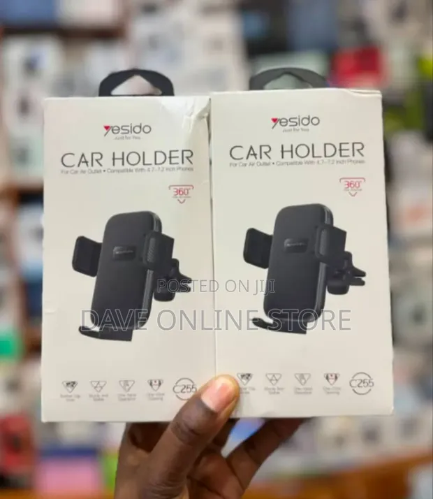 YESIDO C255 Air Vent Type Adjustable Car Mount - 1