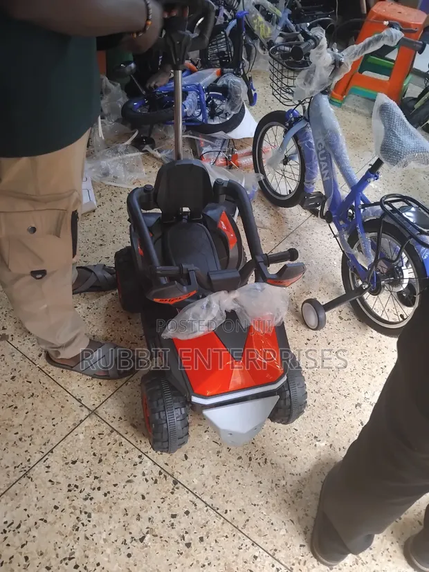 Kids Electric Push Car - 1
