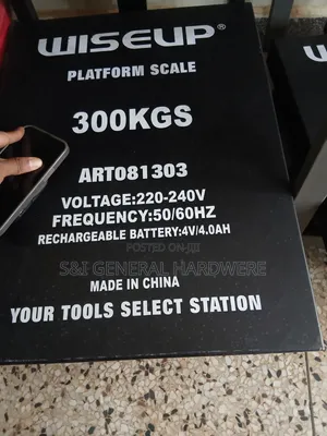 Wiseup Guardrail Platform Scale 300kg