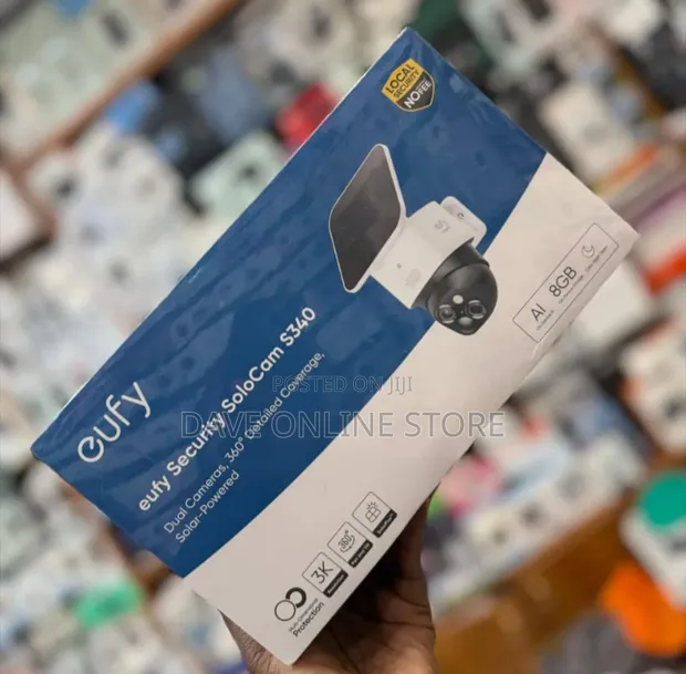 SoloCam S340 Wireless Outdoor Security Camera with Dual Lens & Solar Panel - 1