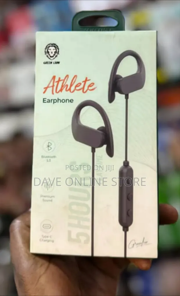 Green Lion Athlete Earphones - 1