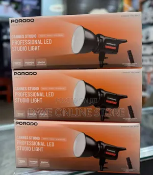 Porodo Lifestyle Cannes Studio 100W LED Light