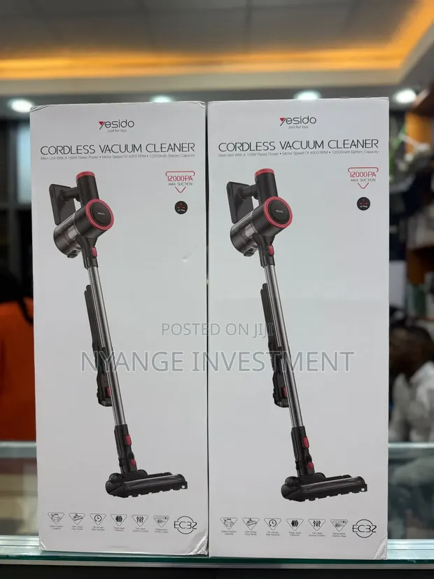 Yesido EC32 Handheld Wireless Vacuum Cleaner 12000Pa - 1