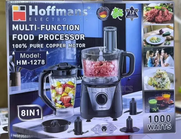 Hoffmans 8-in-1 Food Processor - 1