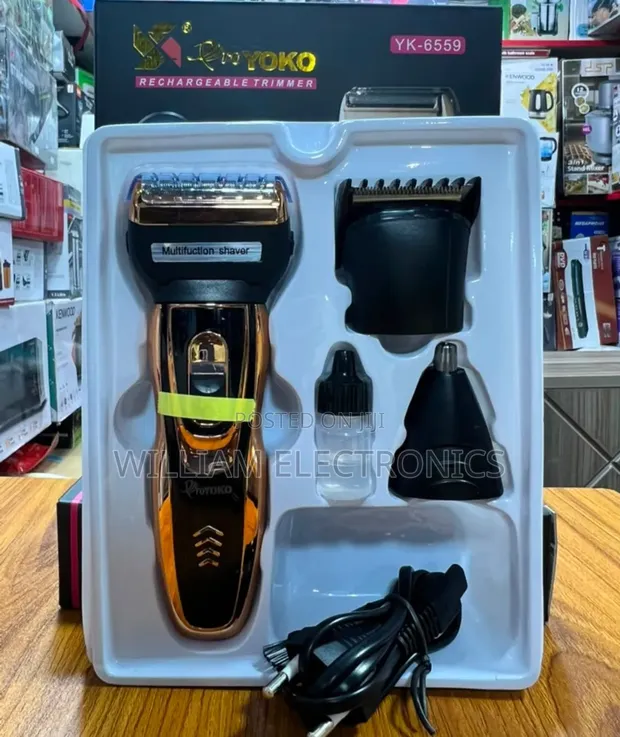 Yoko 3-in-1 Rechargeable Hair Clipper - 1
