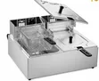 Globalstar 12L Dual Tank Deep Fryer - 2