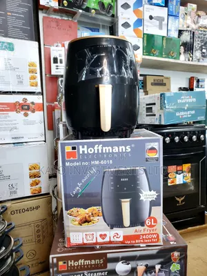 Hoffmans 6L Touch Screen Digital Air Fryer HM-6018 - Black