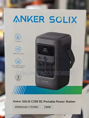 Anker Solix C200 Power Station 60000mAh (192Wh) 200W