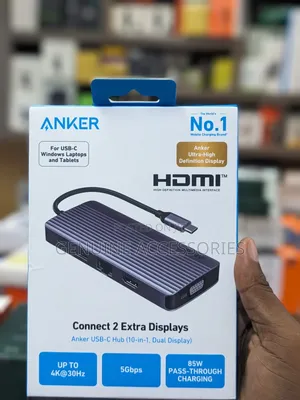Anker 10-in-1 USB-C Hub with Dual HDMI