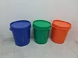 40-Litre Green Plastic Bucket with Lid and Handle - 1
