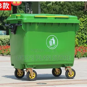 1100 Litres Plastic Dust Bins (4 Rolled)