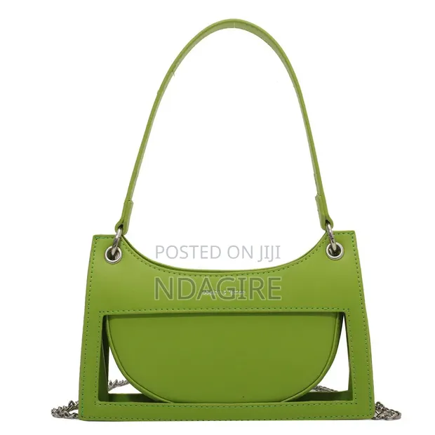 Urban Minimalist Crossbody Bag - Lime - 1