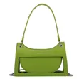 Urban Minimalist Crossbody Bag - Lime - 1