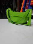 Urban Minimalist Crossbody Bag - Lime - 2