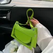 Urban Minimalist Crossbody Bag - Lime - 4