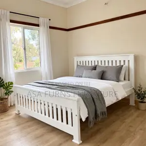 Simple Luxury 5x6 Wooden Bed