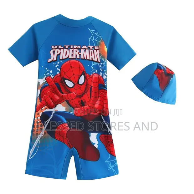 Boys Character Swimming Costume - 1