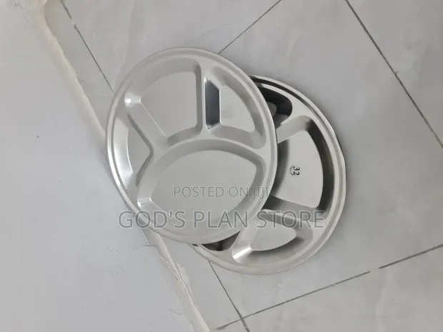 1pc Stainless Steel Plate - 1