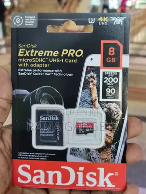 SanDisk Extreme PRO 8GB microSDHC UHS-I