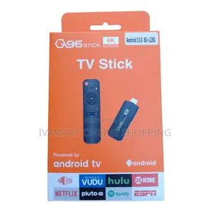 Q96 Android TV Stick - 4K Ultra HD, Android 15