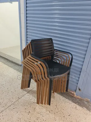 Brand New Plastic Dining Chairs (Set of 4)
