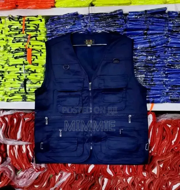Multi-Pocket Work Jackets / Press Jackets - 1