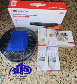 Hikvision 4 Channel CCTV Camera Kit - SmartHybrid Colorvu