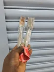 Rust Proof Stainless Steel Forks and Spoons (12pcs) - 2