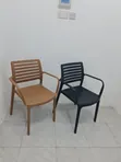 Brand New Plastic Outdoor Garden Chairs (Set of 4) - 2