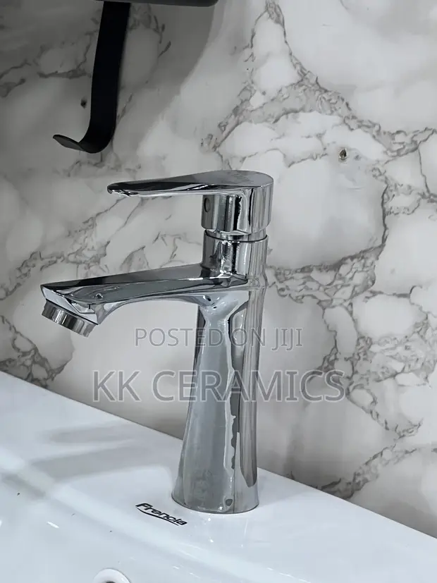 Brand New Basin Taps - Steel, 1 Handle - 1