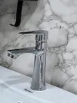 Brand New Basin Taps - Steel, 1 Handle - 1