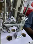 Brand New Basin Taps - Steel, 1 Handle - 2