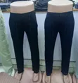 Men's Long Casual Satin Trousers - 3