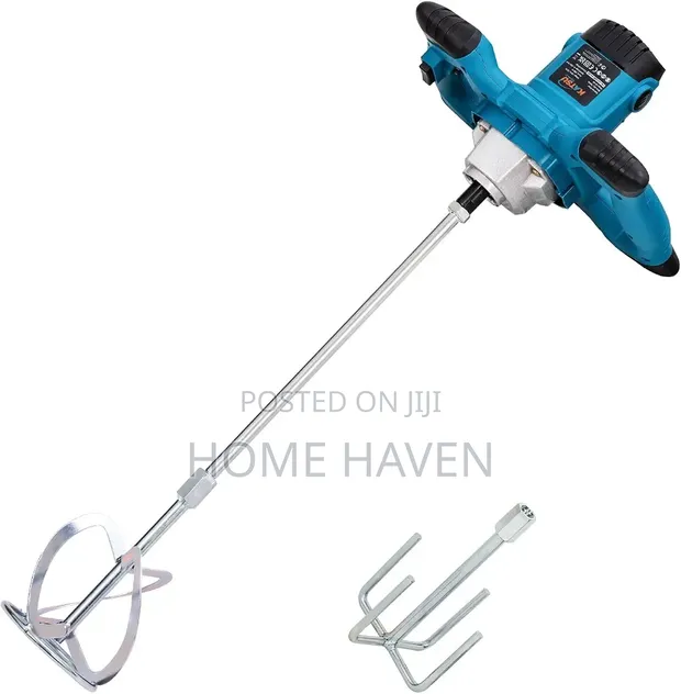 Portable Electric Concrete Mixer (1000W) - 1