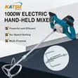 Portable Electric Concrete Mixer (1000W) - 2