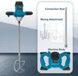 Portable Electric Concrete Mixer (1000W) - 3