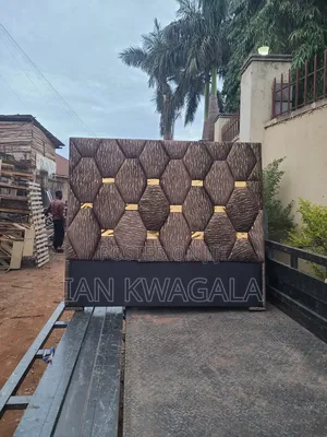 Geometric Puzzle King Size Bed Frame