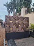 Geometric Puzzle King Size Bed Frame - 4
