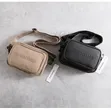 Luxury Essentials Men's Waist Pack - Letter Logo Leather - 2