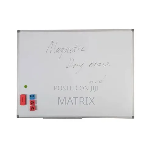 Magnetic Glass Dry Erase Whiteboard 60x90cm - 1